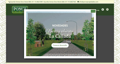 Desktop Screenshot of poncepropiedades.com